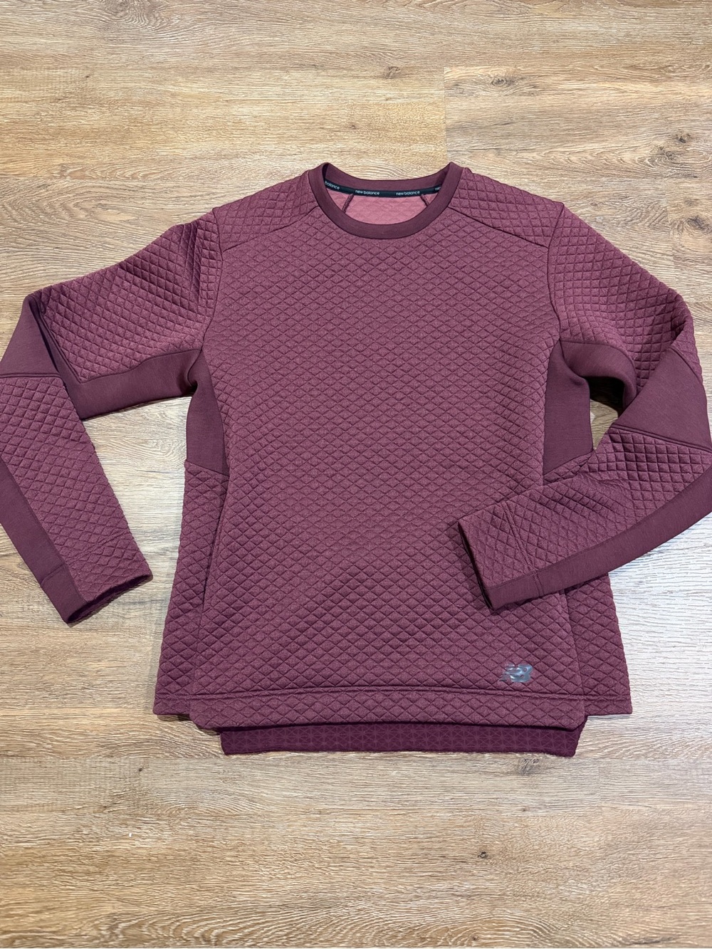 New Balance Heat Loft Quilted Crewneck Pullover Sweatshirt Men’s Medium